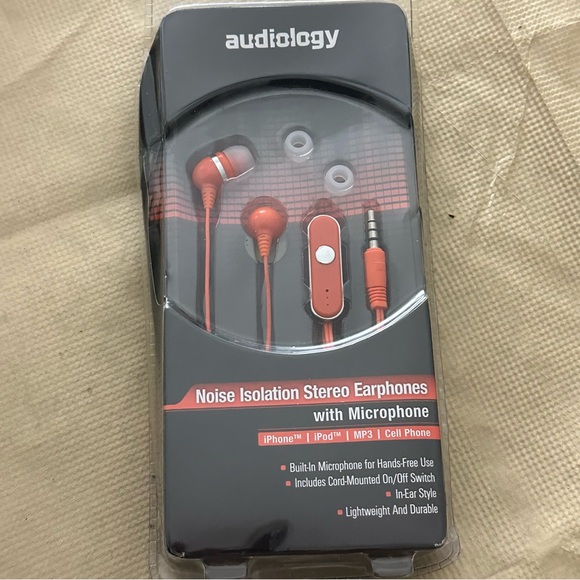 Audiology Earbuds Noise Isolation Headphones - Picture 1 of 3